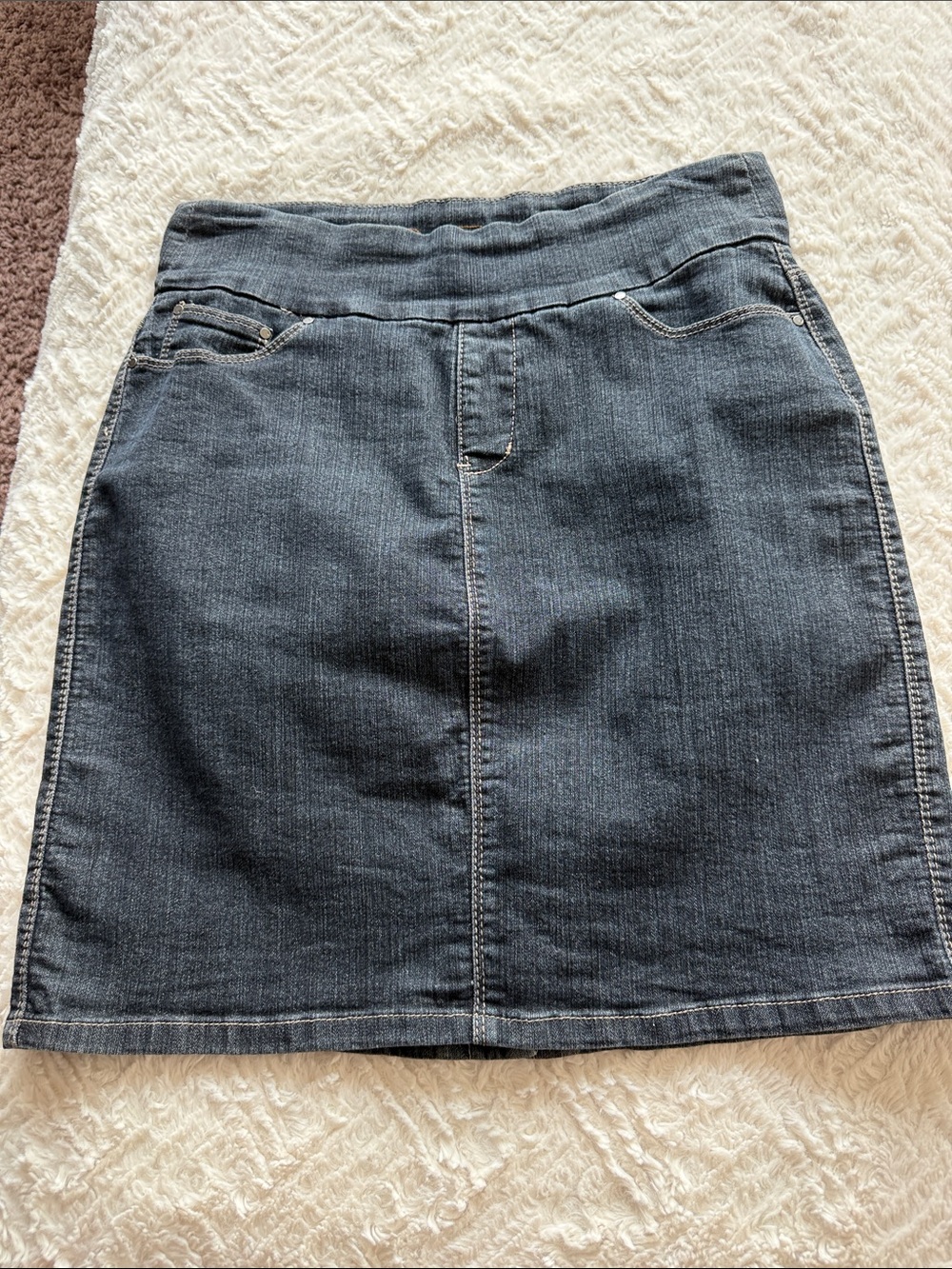 Jag Jeans Dark Blue Denim Mini Skirt